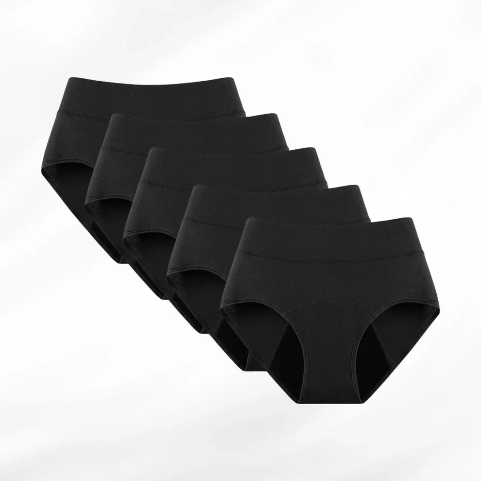 Discreet Incontinence Leakproof Underwear (5-Pack)