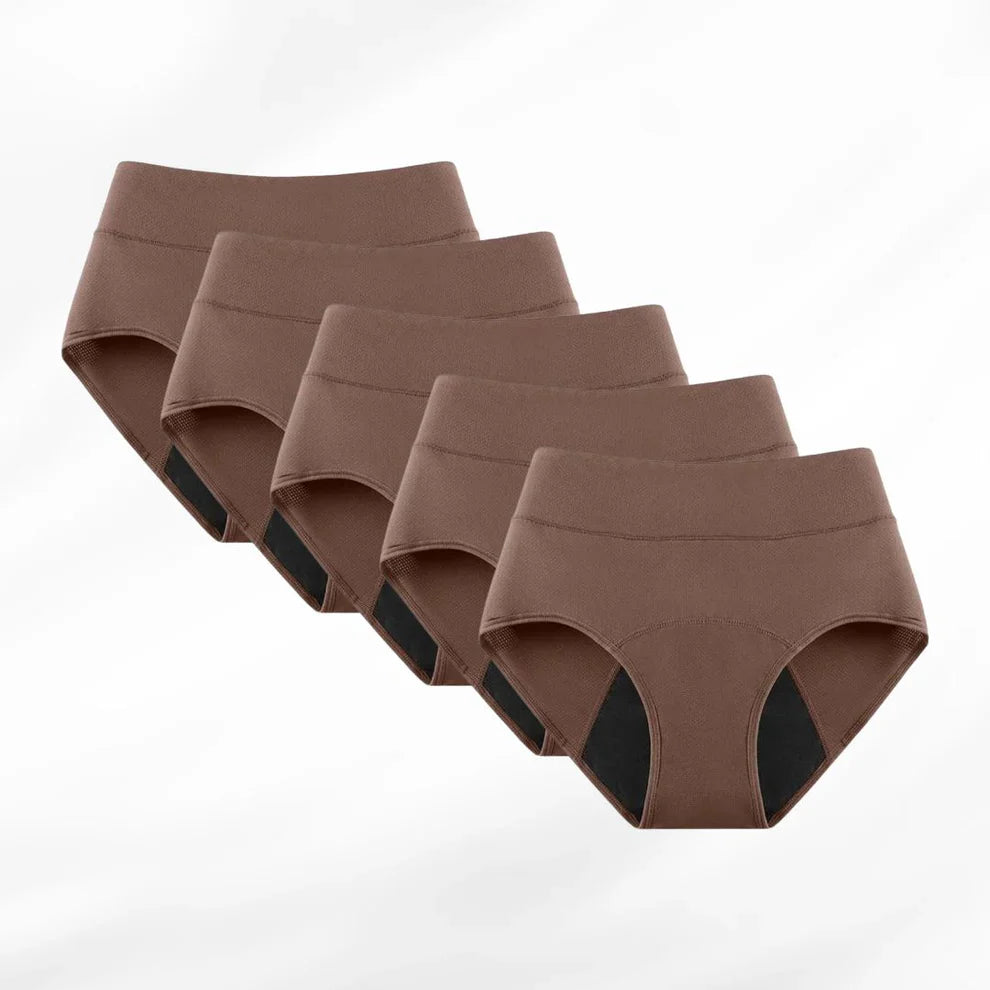 Discreet Incontinence Leakproof Underwear (5-Pack)