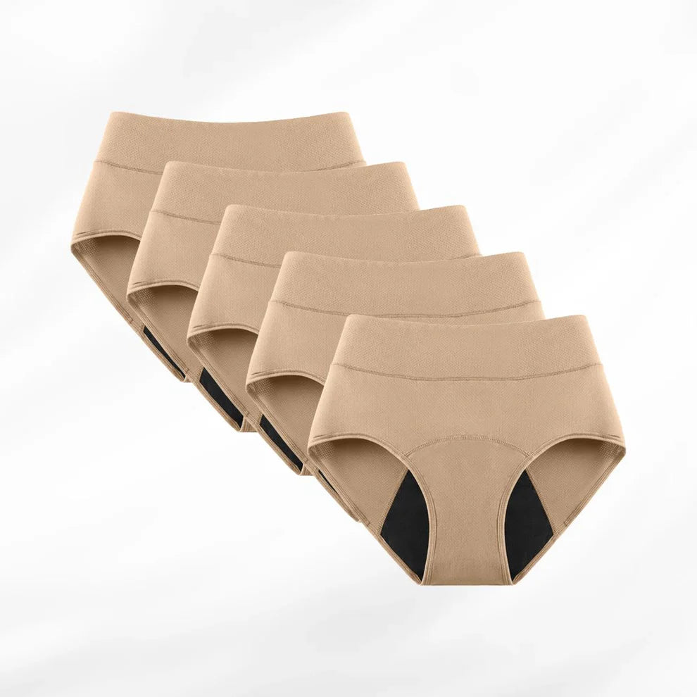 Discreet Incontinence Leakproof Underwear (5-Pack)